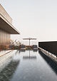 Piscina no rooftop do Mansa.